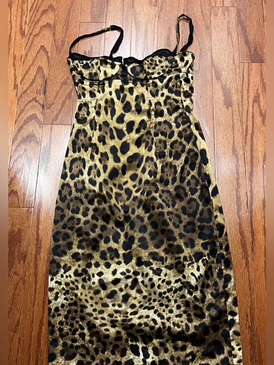 Dolce & Gabbana Dresses & Skirts - Dolce & Gabbanna Leopard print lingerie dress